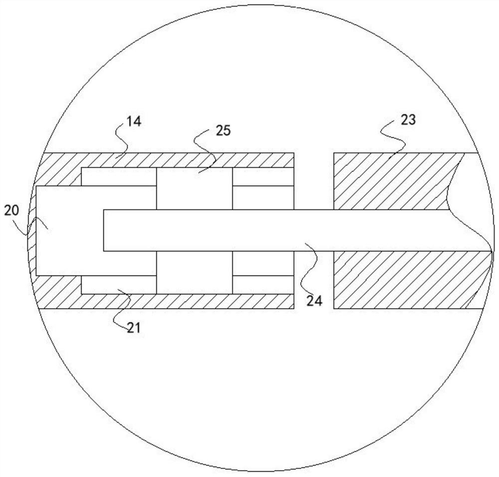 Soft filler hanging bracket device for sewage treatment