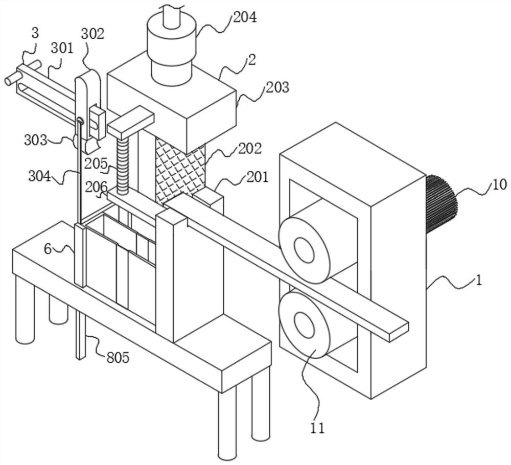 Cutting machining equipment for mobile phone fingerprint key substrate