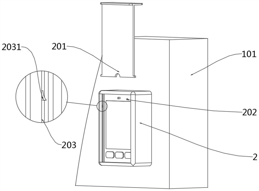 Intelligent forklift based on face recognition technology and prevented from being used by non-staff