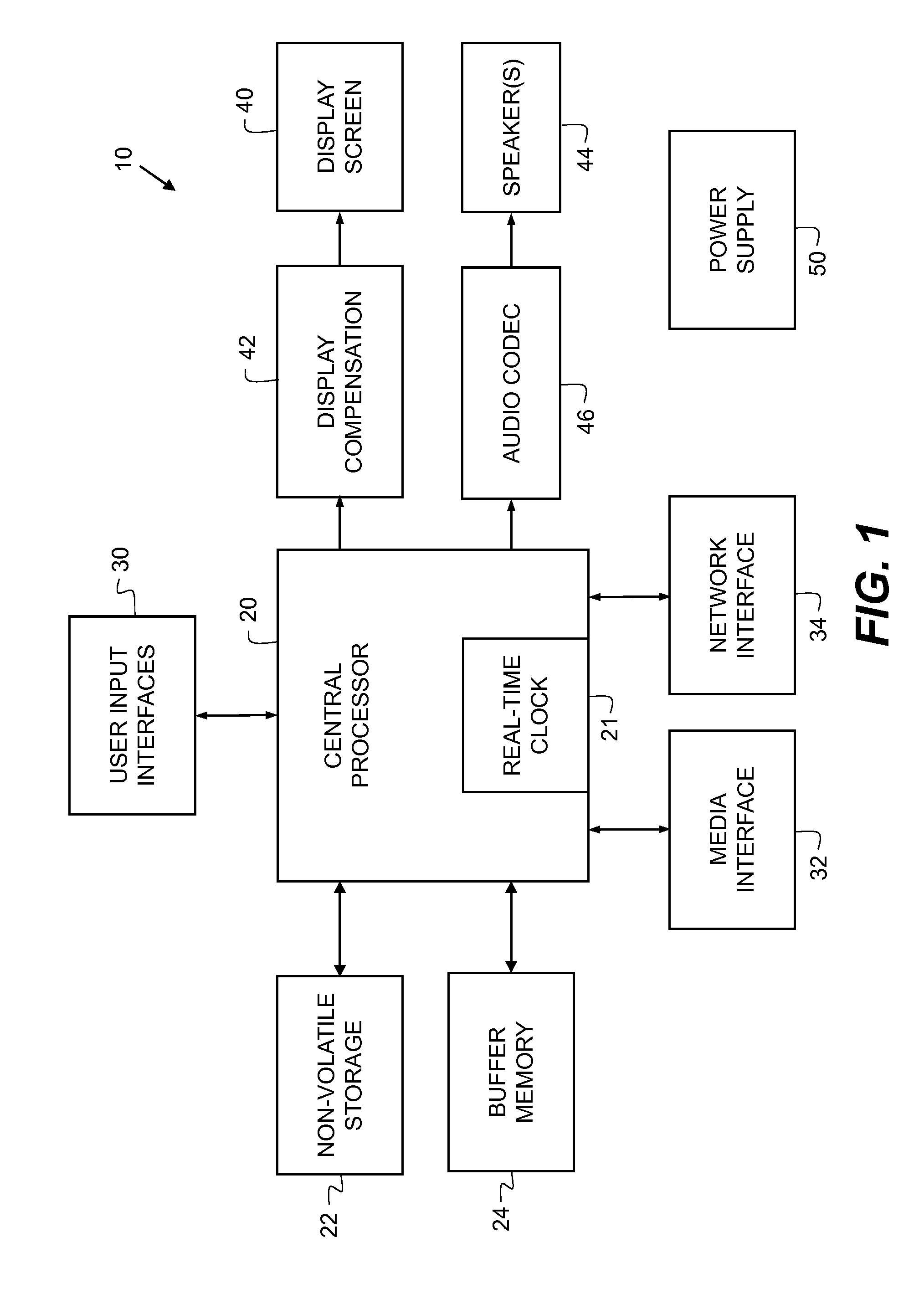 Digital image display device with automatically adjusted image display durations