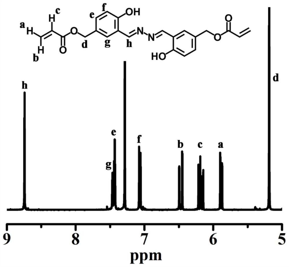 A polymer with fluorescent properties and its preparation method and application