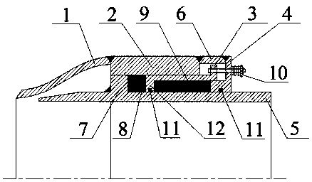 An assembled rotary compensator for pipelines