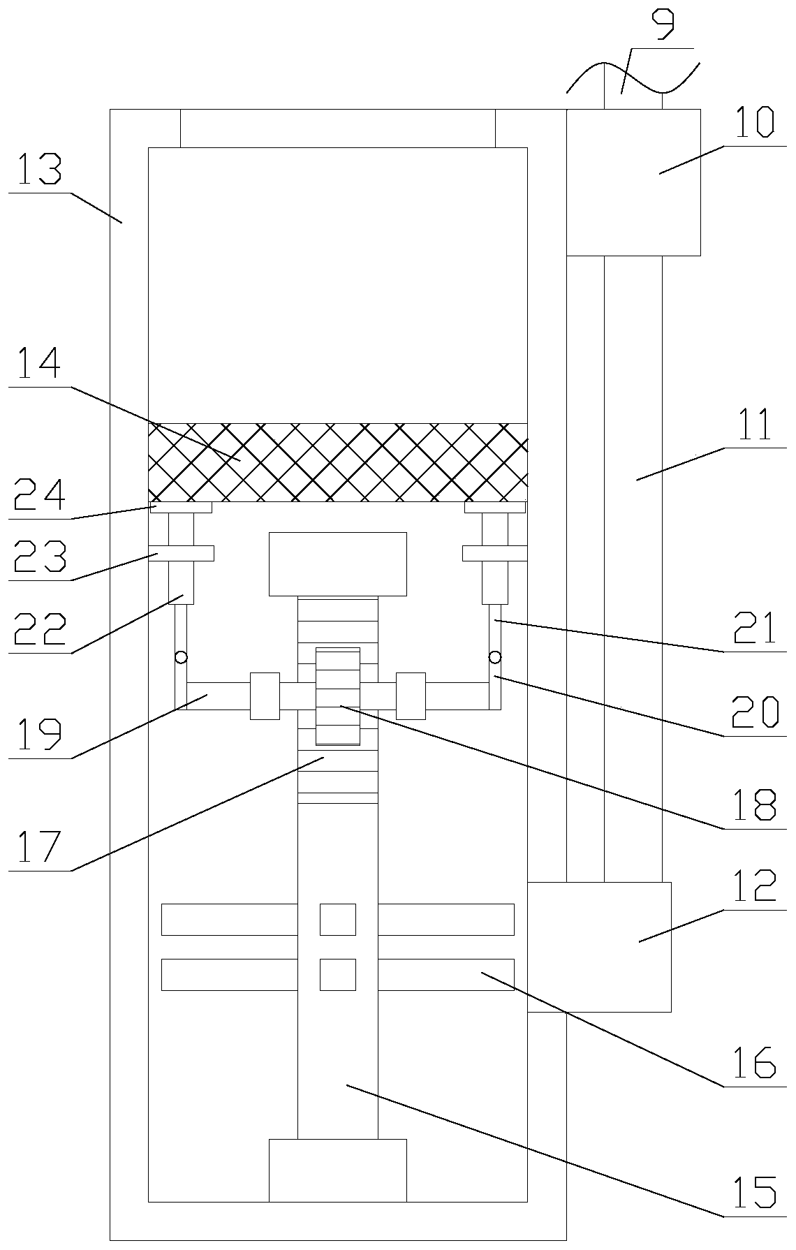 Laser welding equipment with protection function for shipbuilding