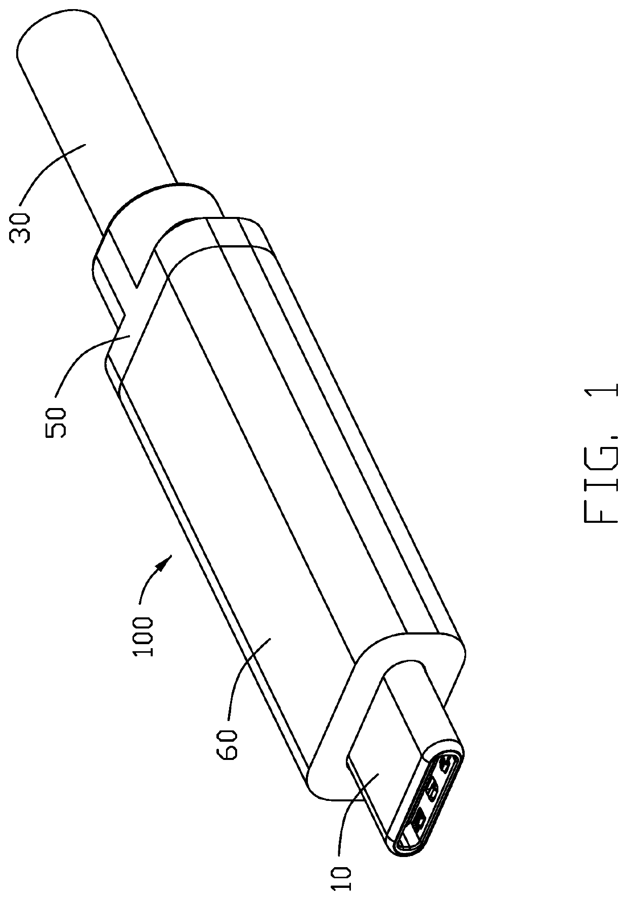 Cable connector assembly including coaxial wires and single core wires