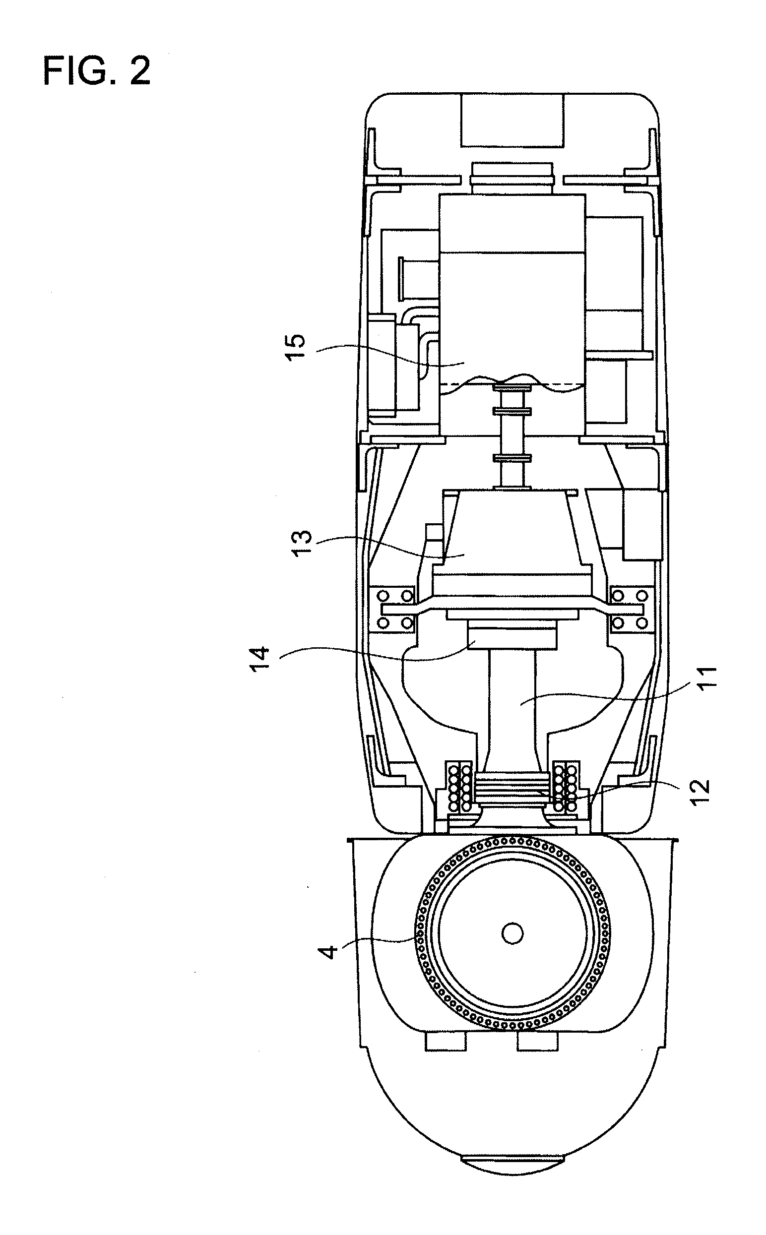 Seal structure of mechanical device and wind turbine generator