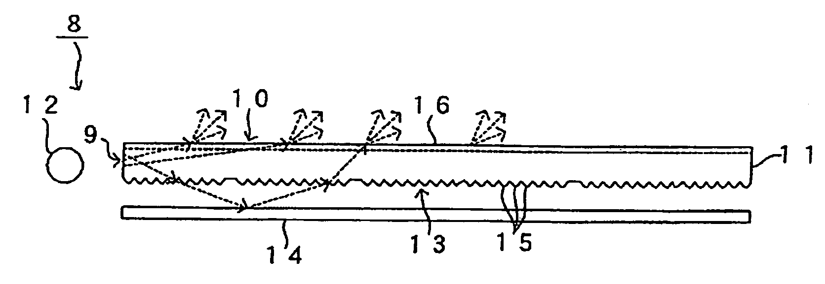 Optical Component and Backlight Unit Using the Optical Component