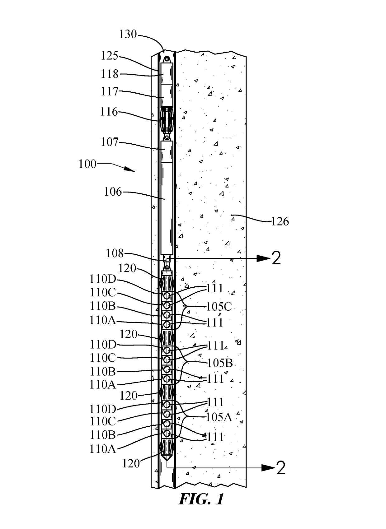 Subterranean formation shock fracturing charge delivery system
