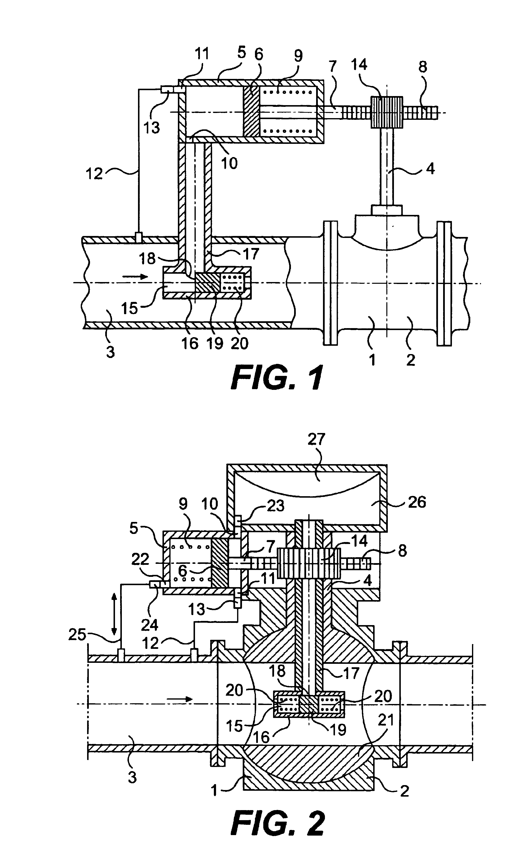 Self-operated protection device for pipeline