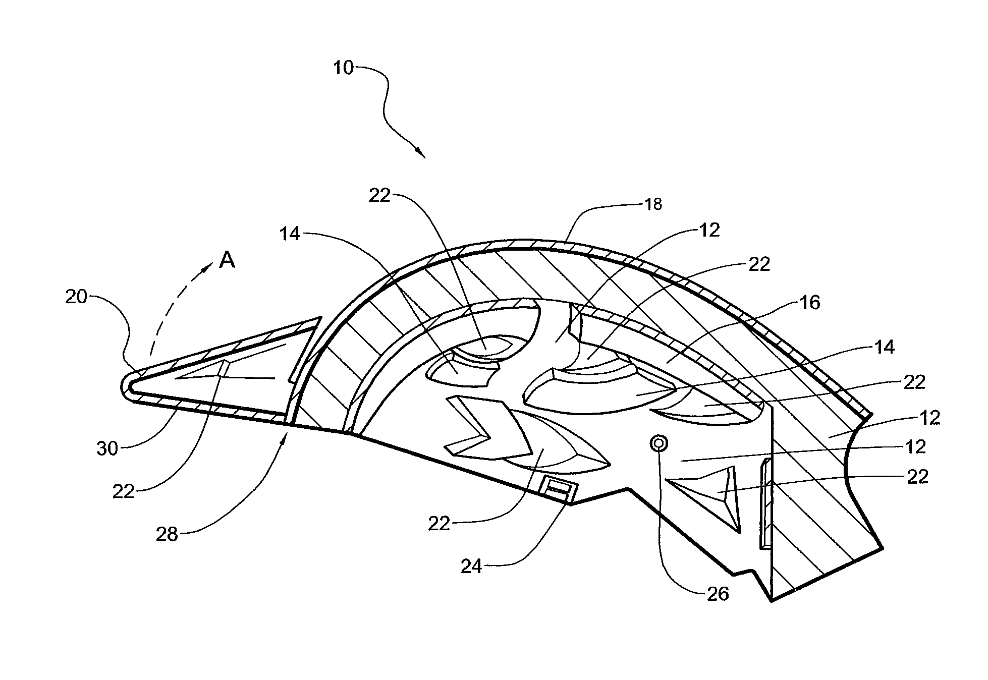 Bicycle Helmet With Visor