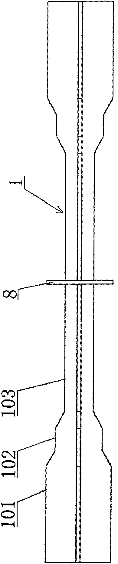 Double-layer bushing crisscross flexuosity restriction support with transverse diaphragm