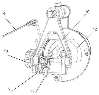 Pendulum tool grinding machine