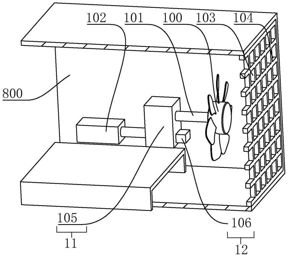 Wind-resistant pollination device