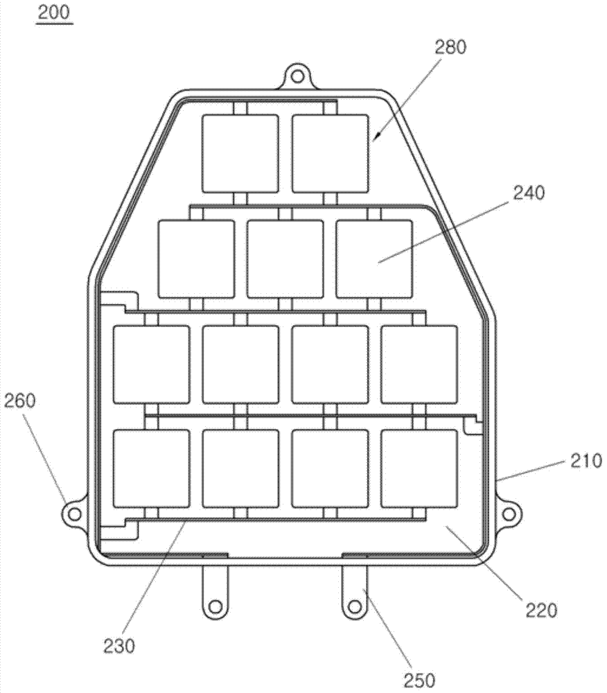 Capacitor module, method for manufacturing the same, and inverter for vehicle having the same