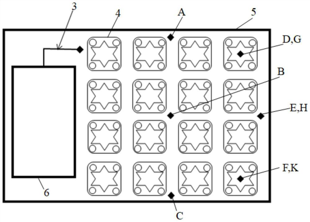 On-line monitoring device and monitoring method for furnace temperature of motor iron core heat treatment tunnel furnace