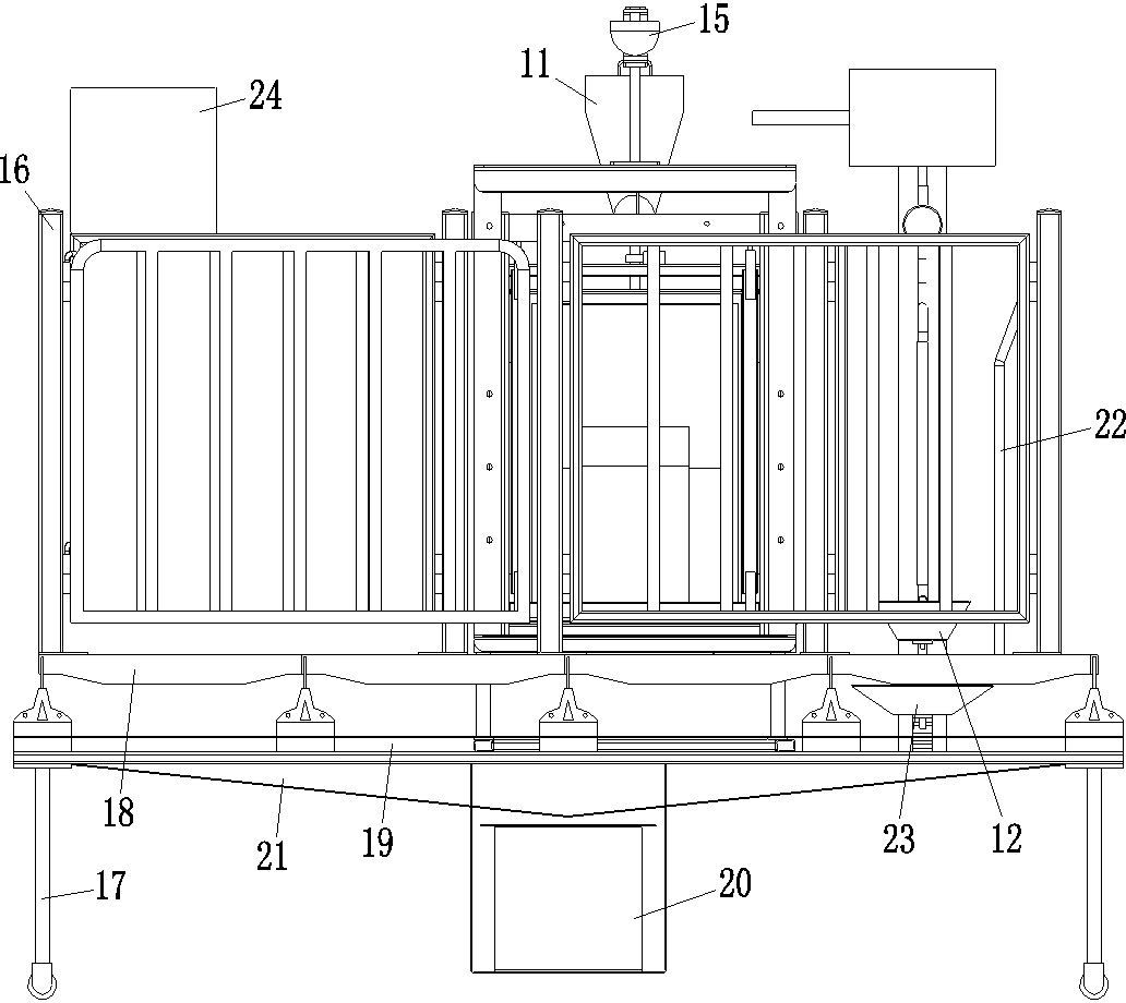 Animal digestion and metabolism bionic test device