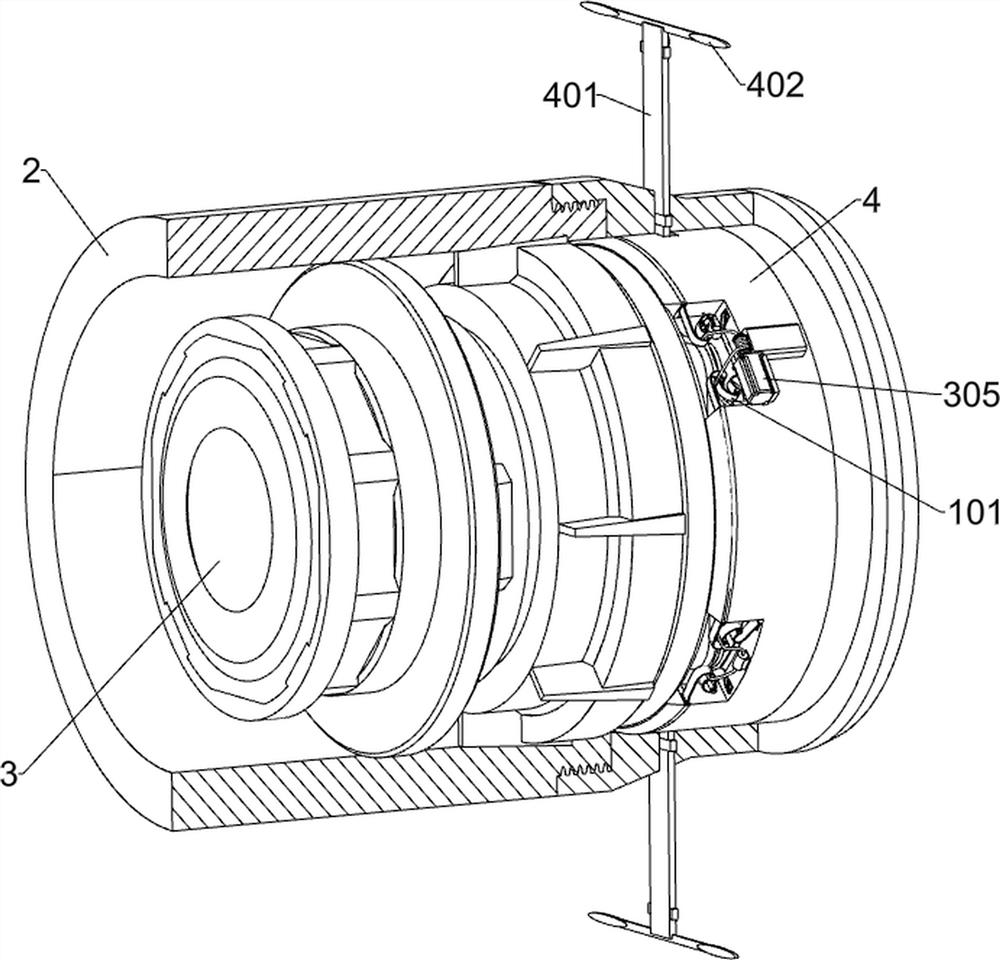 Motion image sensor with damping system