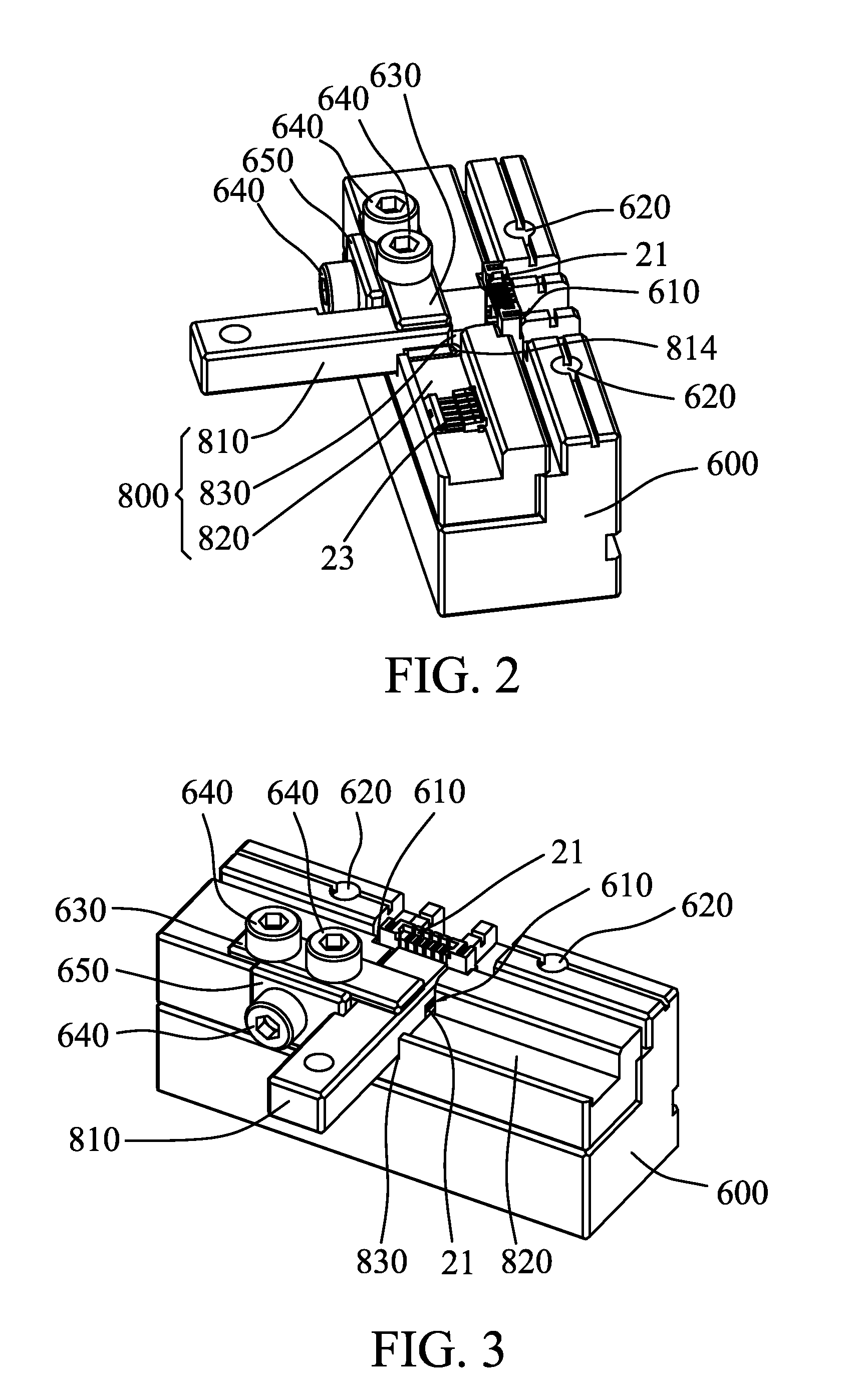 Flexible printed circuit connector assembling fixture