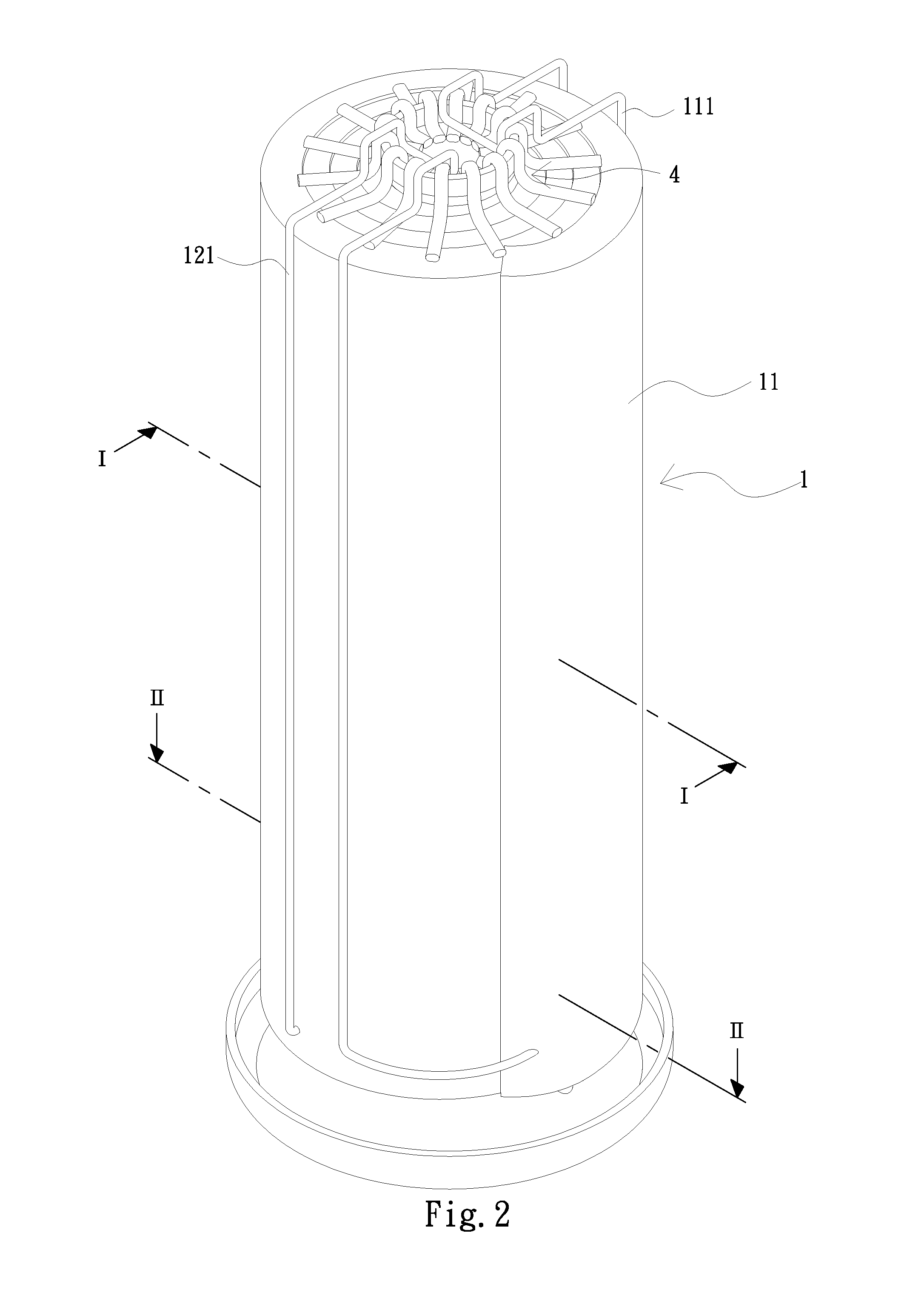 Muliti-effect distillation device