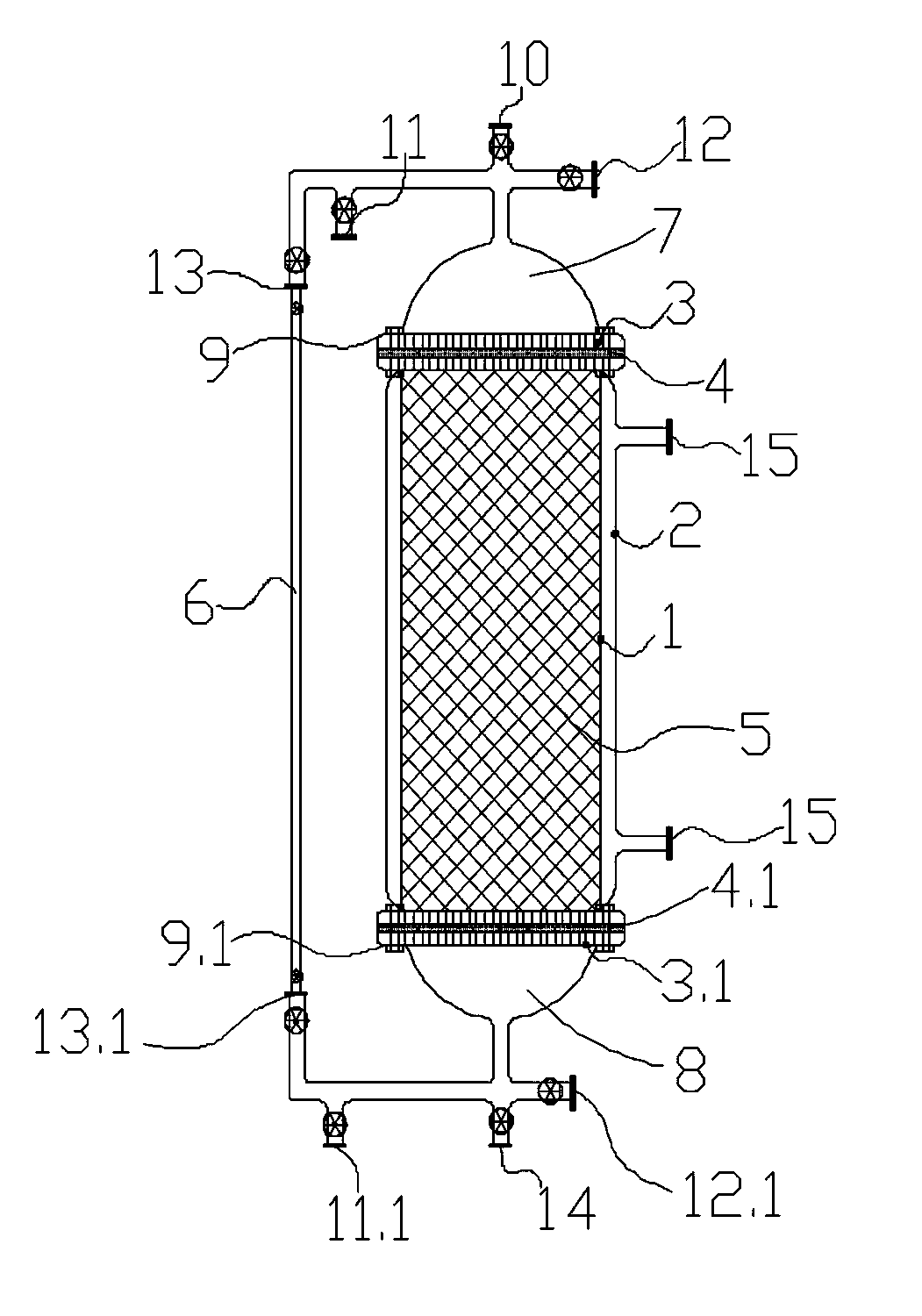 Decolorizing method for gentamicin sulfate production