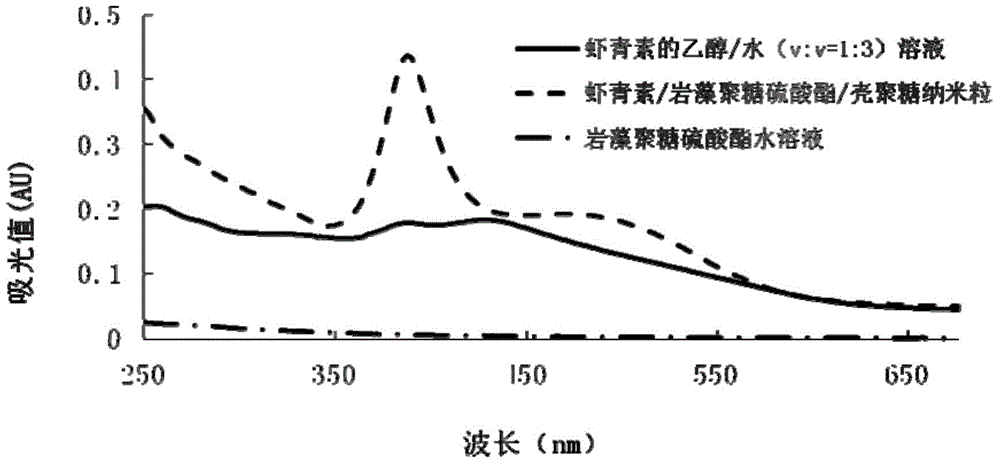 Nano carrier prepared from marine sulfated polysaccharide, nano complex and application of nano carrier