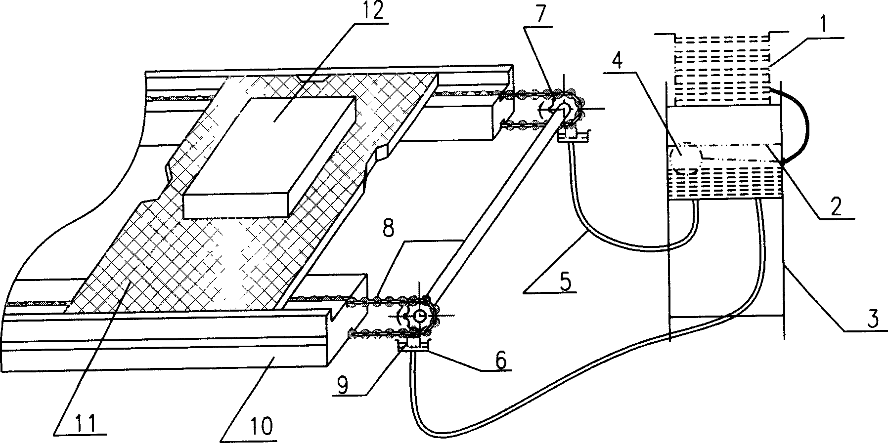 Electrostatic eliminator for product line