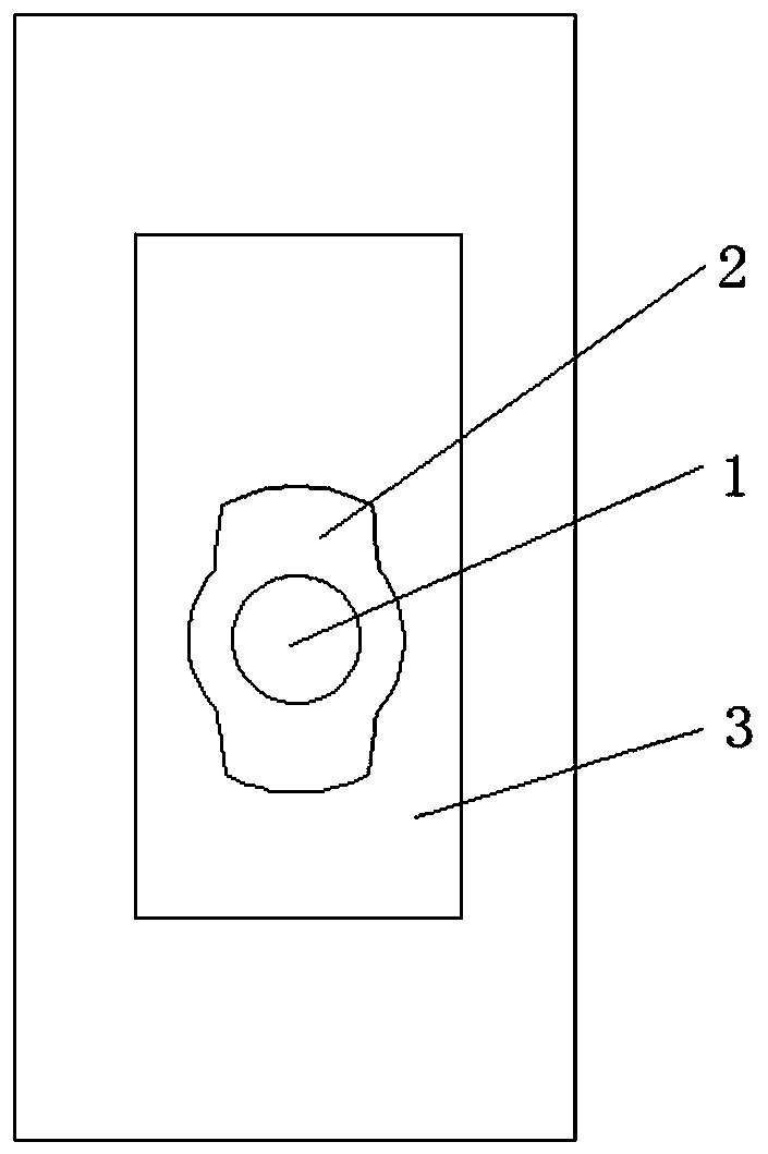 Process for improving ink in high aspect ratio Via hole