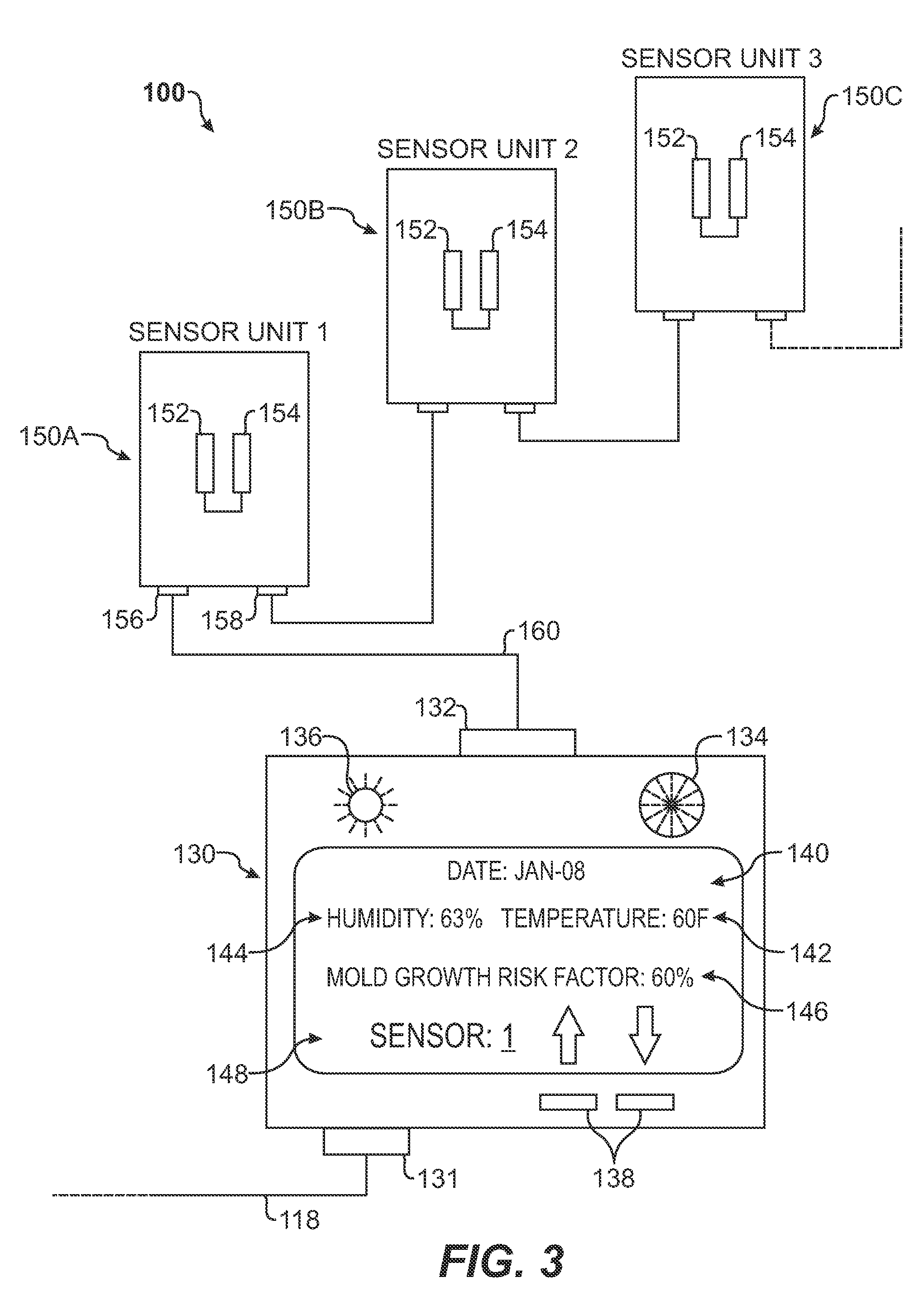 System and Method for Predicting Mold Growth in an Environment