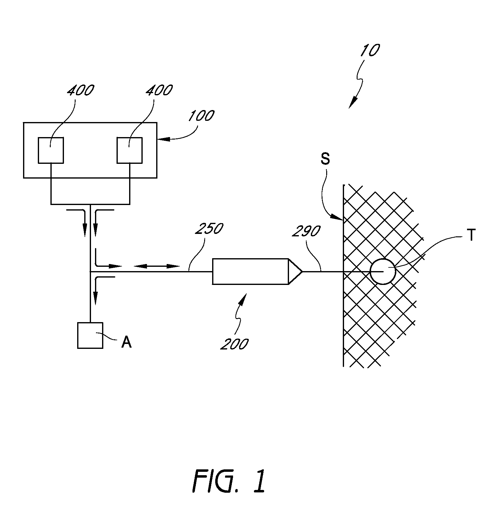 Handpiece assembly for articular injection systems