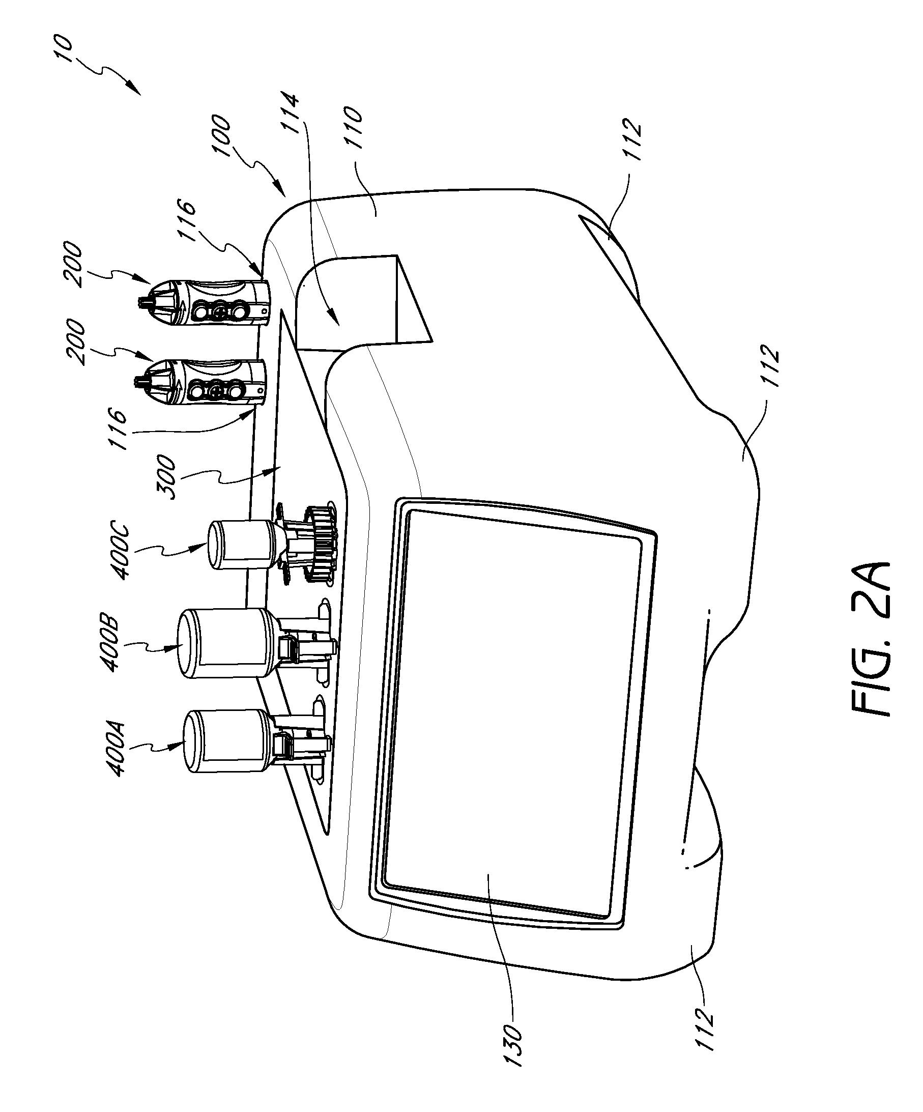 Handpiece assembly for articular injection systems