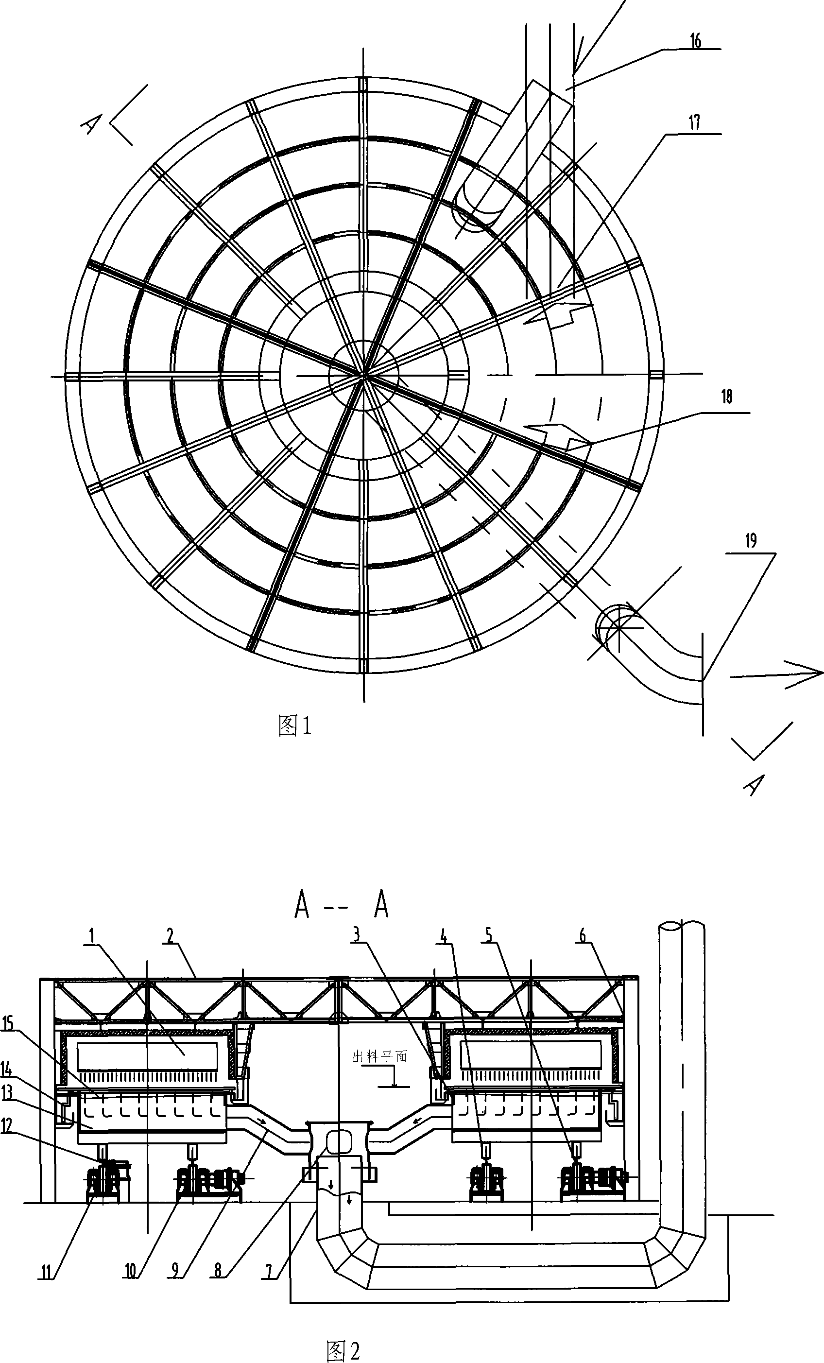 Drying furnace of metallization ball and drying method thereof