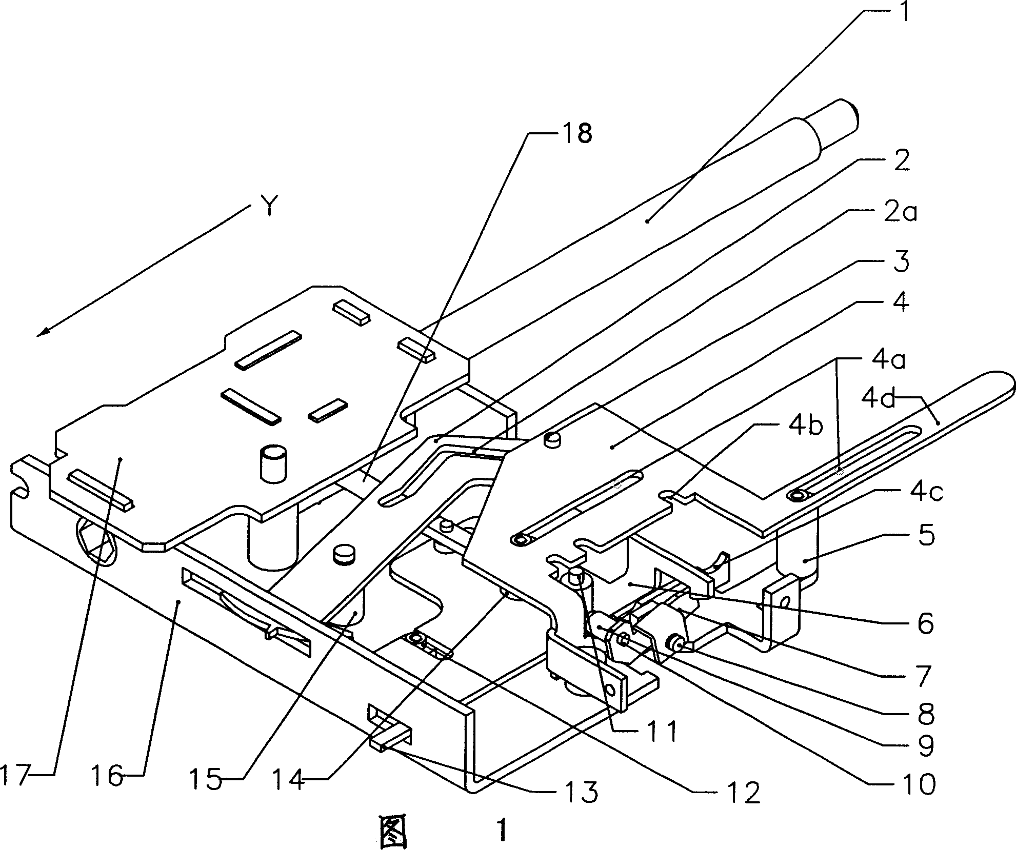 Position indicating and locking device
