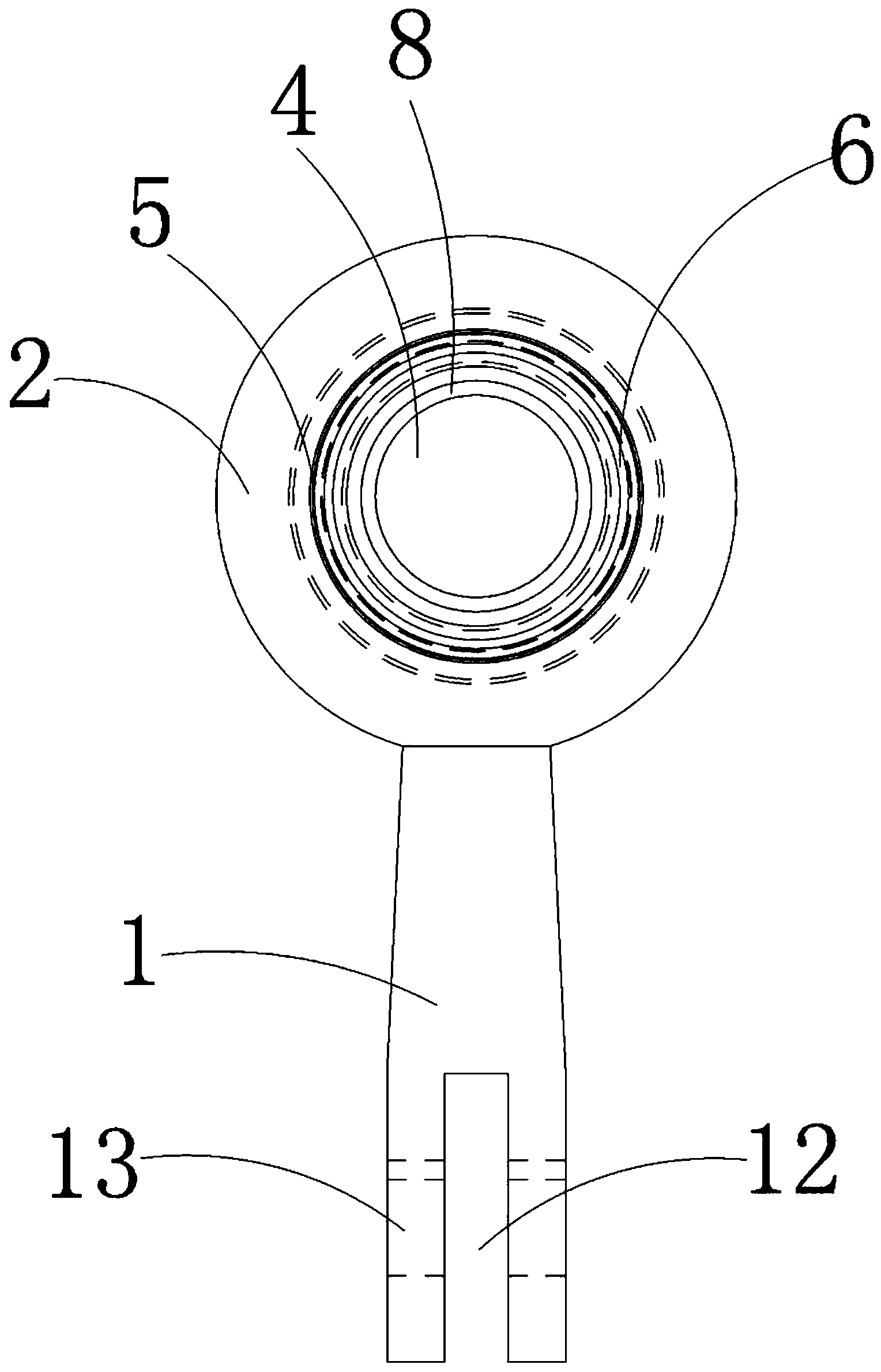 Rotatable extension-type node and operation method thereof