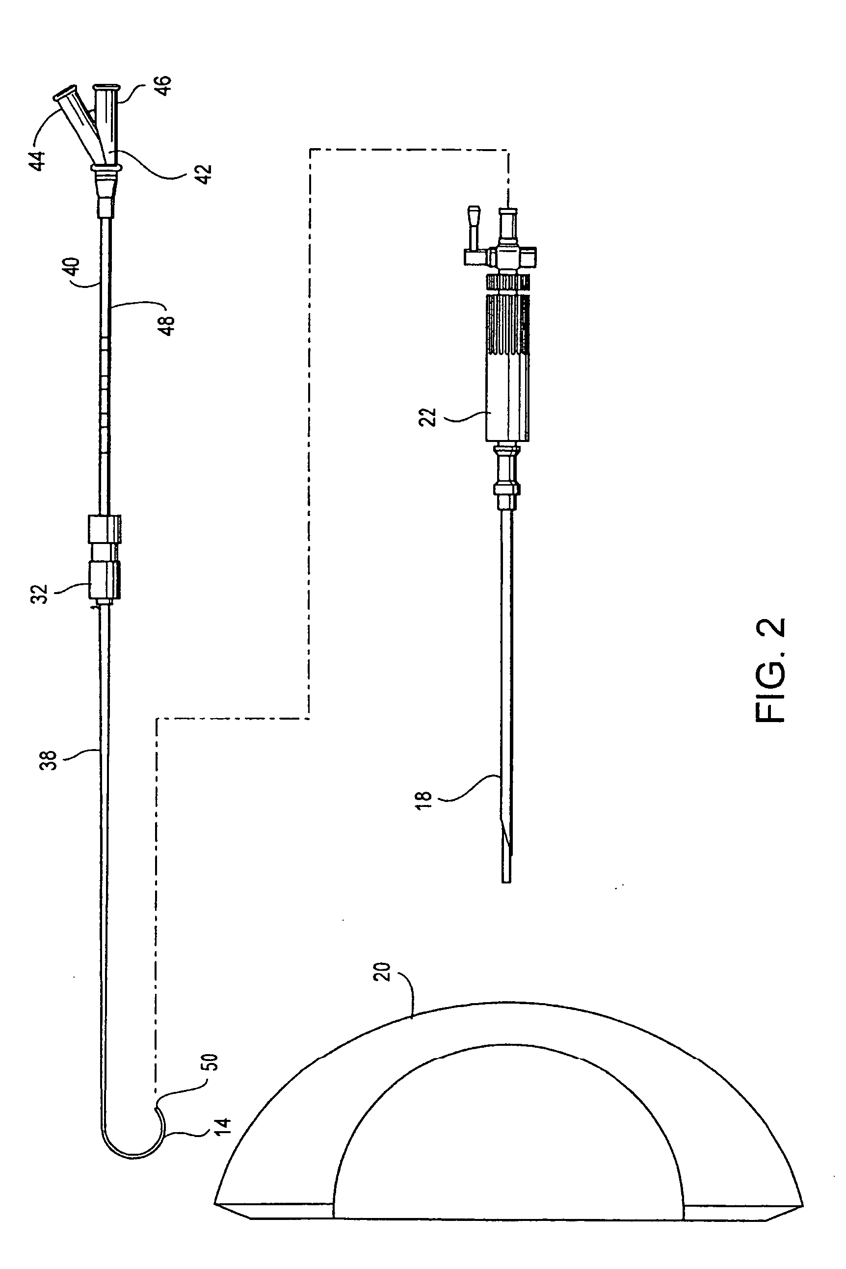 System and method for manipulating a catheter for delivering a substance to a body cavity
