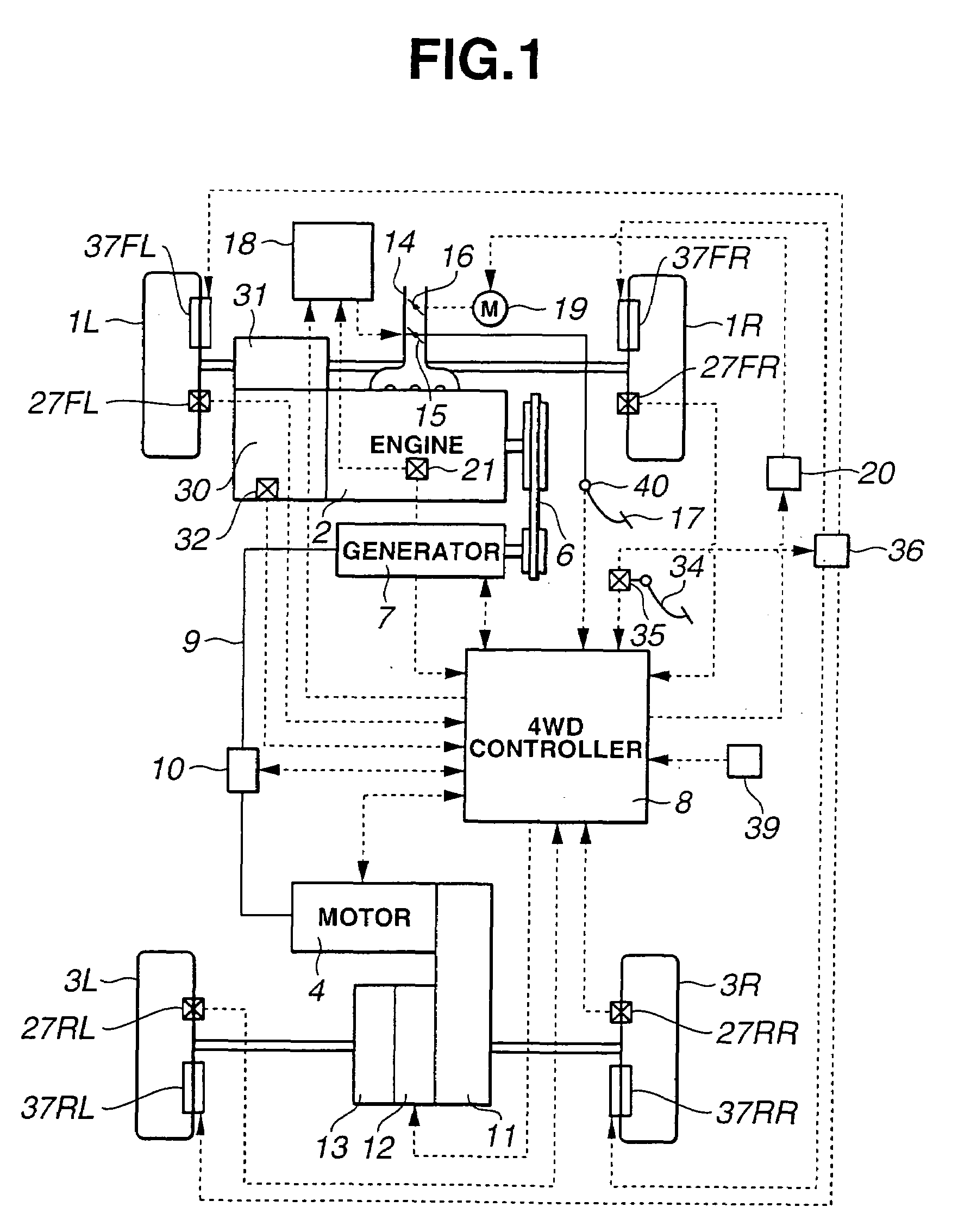 Driving force control apparatus for automotive vehicles
