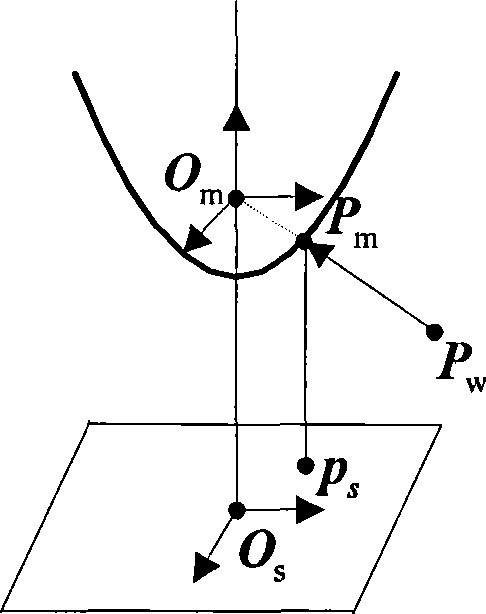 Omnidirectional camera N surface perspective panorama expanding method based on Taylor series model