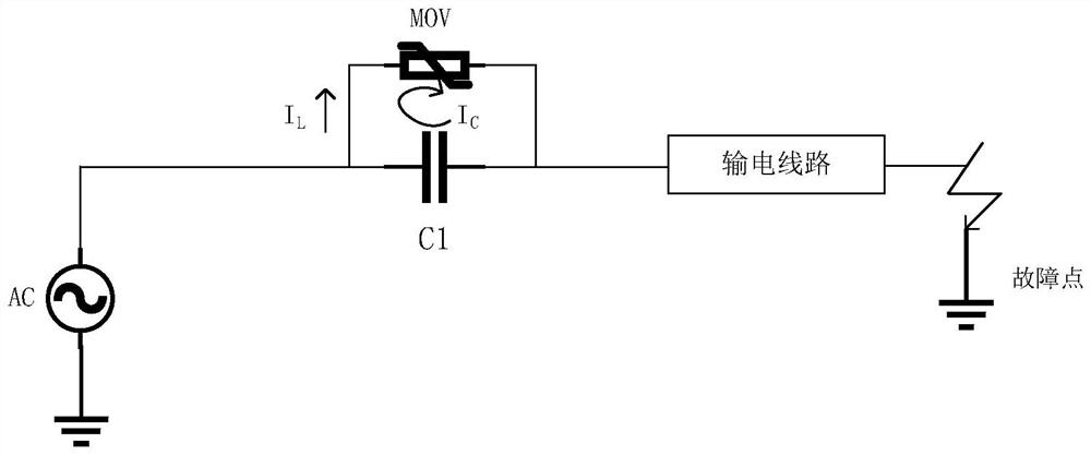 Series compensation device MOV explosion-proof performance test system and method