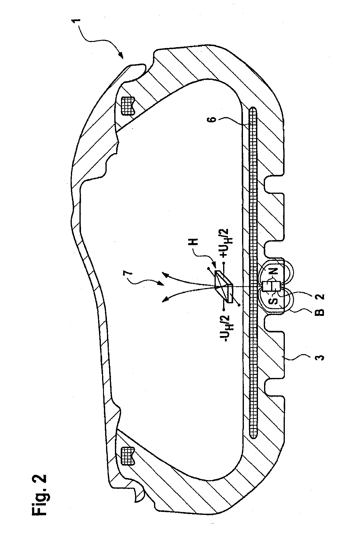 Method for determining the profile depth of a tire and/or a tire characteristic, and a tire