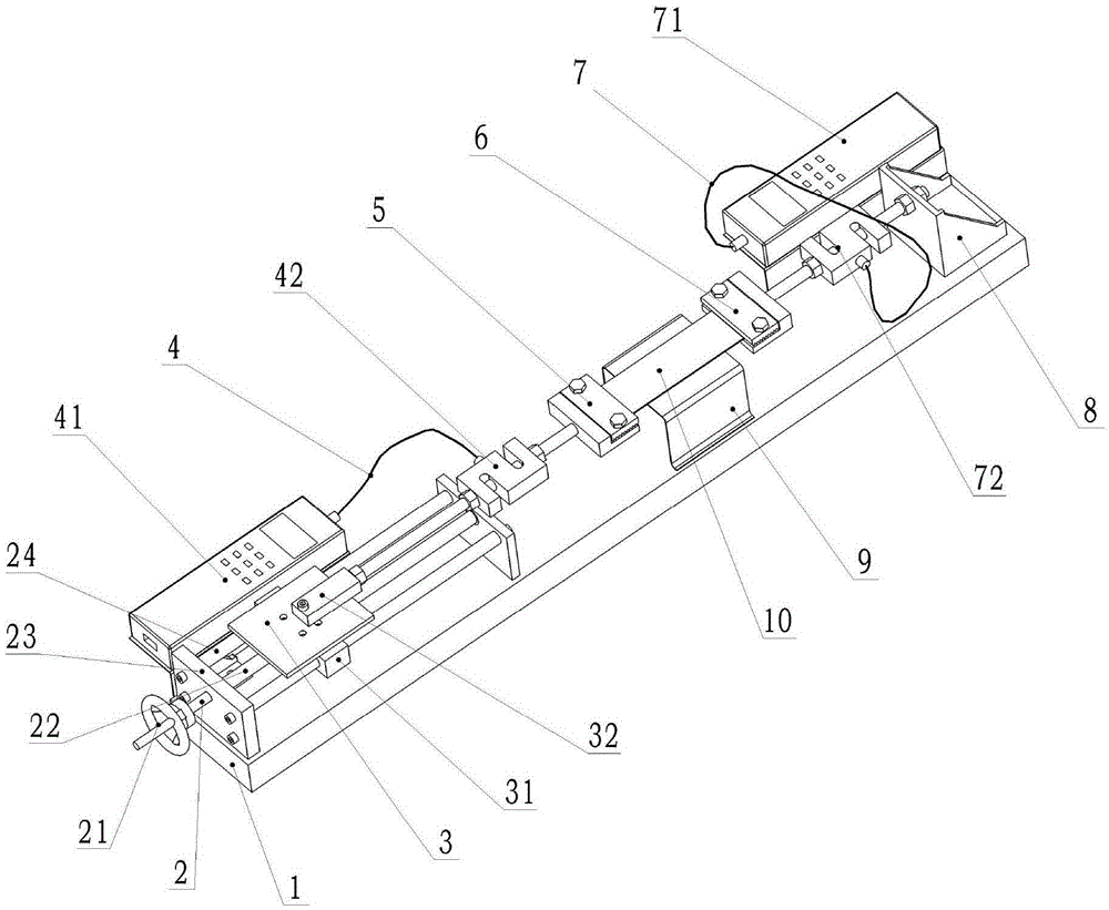 Portable coiled material tester and coiled material test method