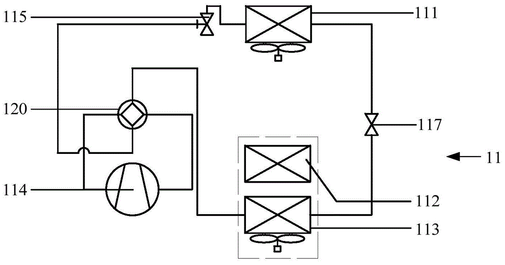 Drying system, air conditioner and work mode switch method