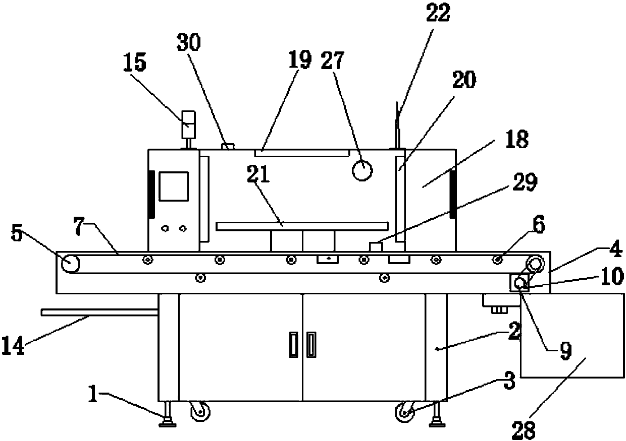 Medical disinfection box capable of freely moving