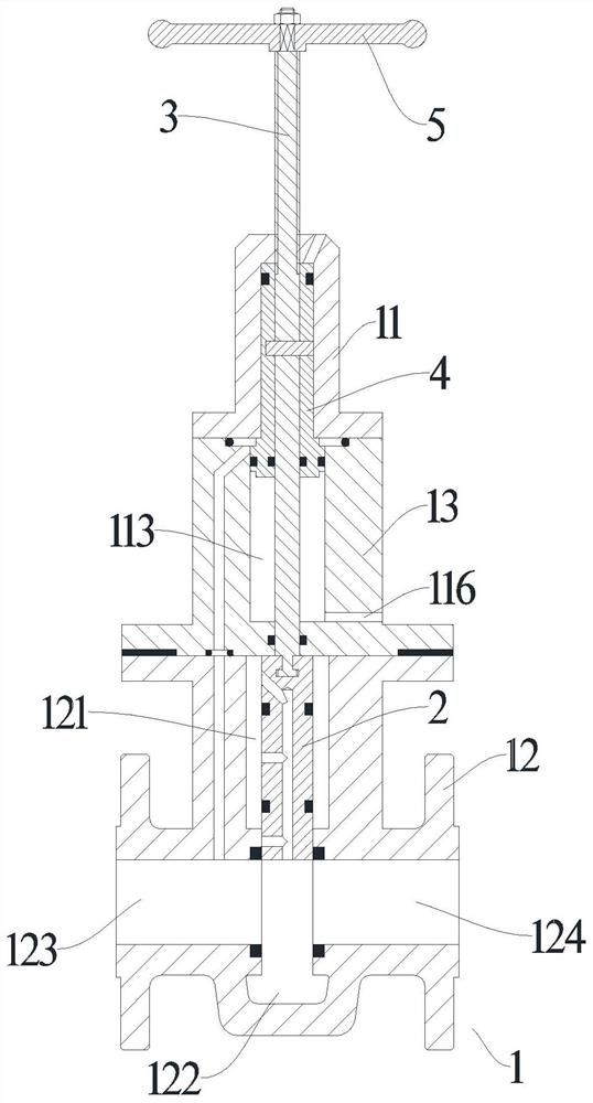 a gate valve