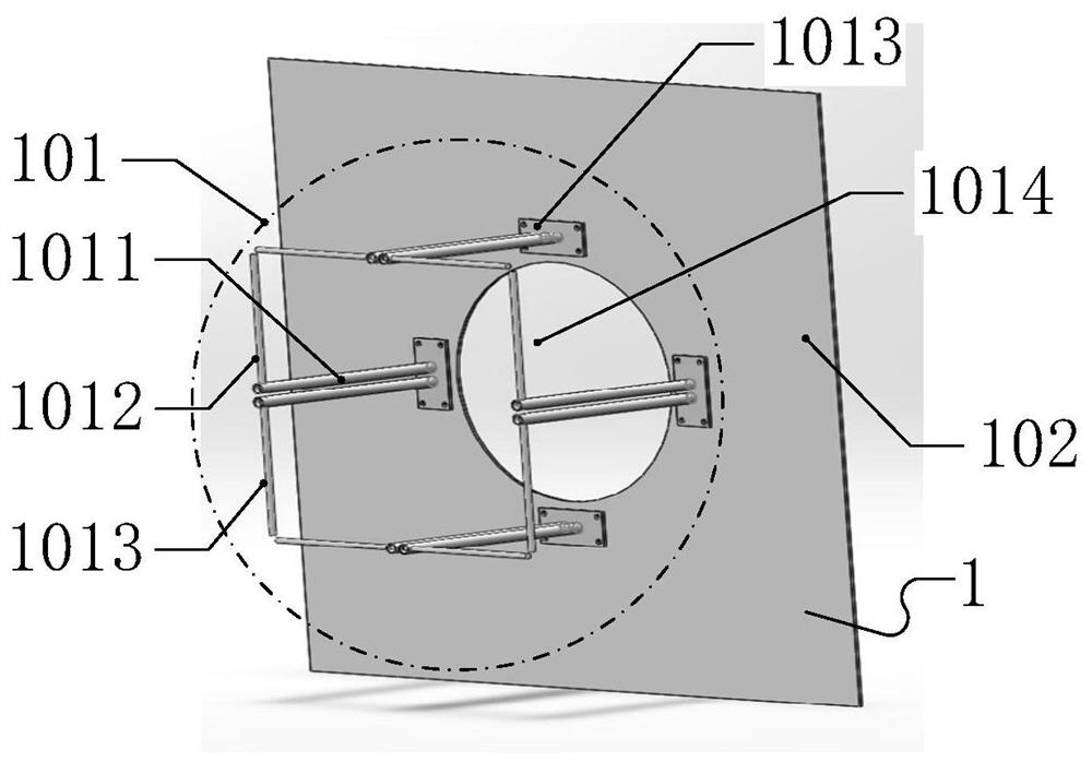 Transformation method of UHF-S dual-band parabolic antenna