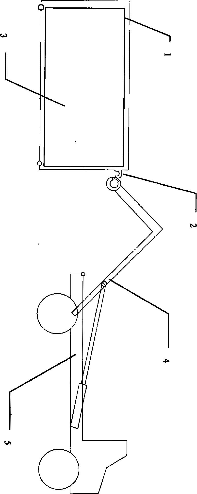 Movable house and transporting vehicle comprising same