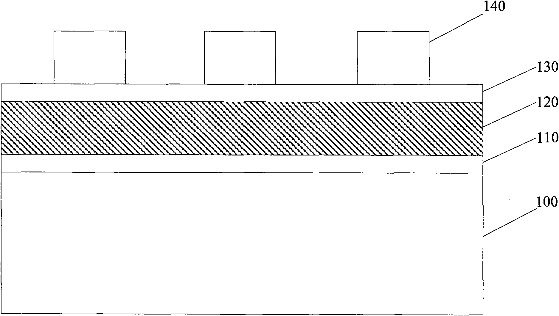 Method for manufacturing metal connecting line