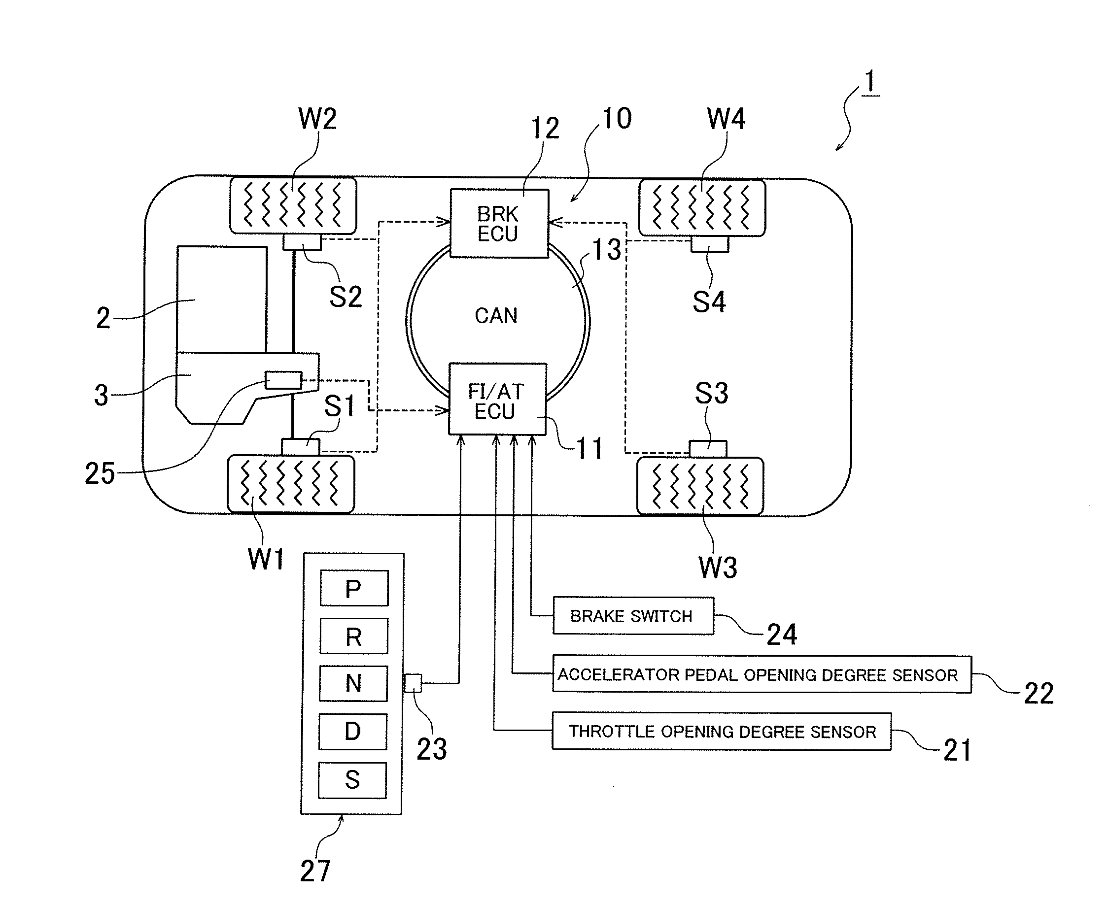Control apparatus for vehicle automatic transmission