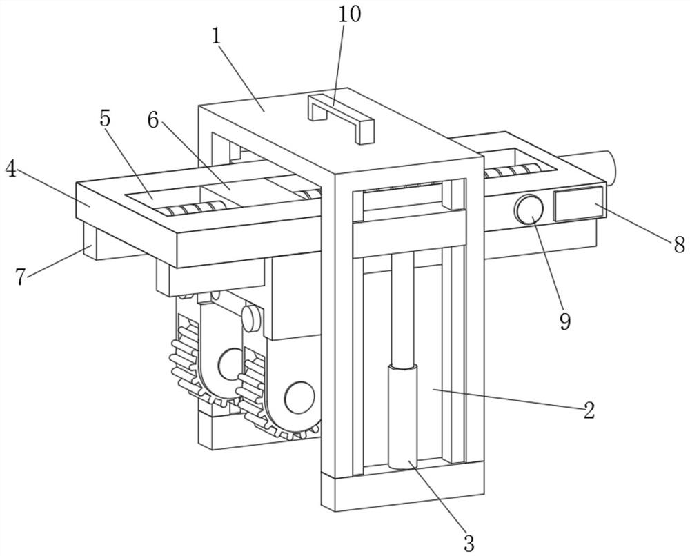 Neurology department rehabilitation nursing device with timing function