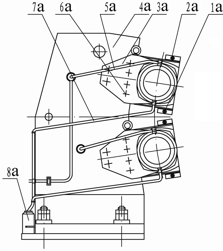 An electric cylinder hydraulic disc braking system and braking method