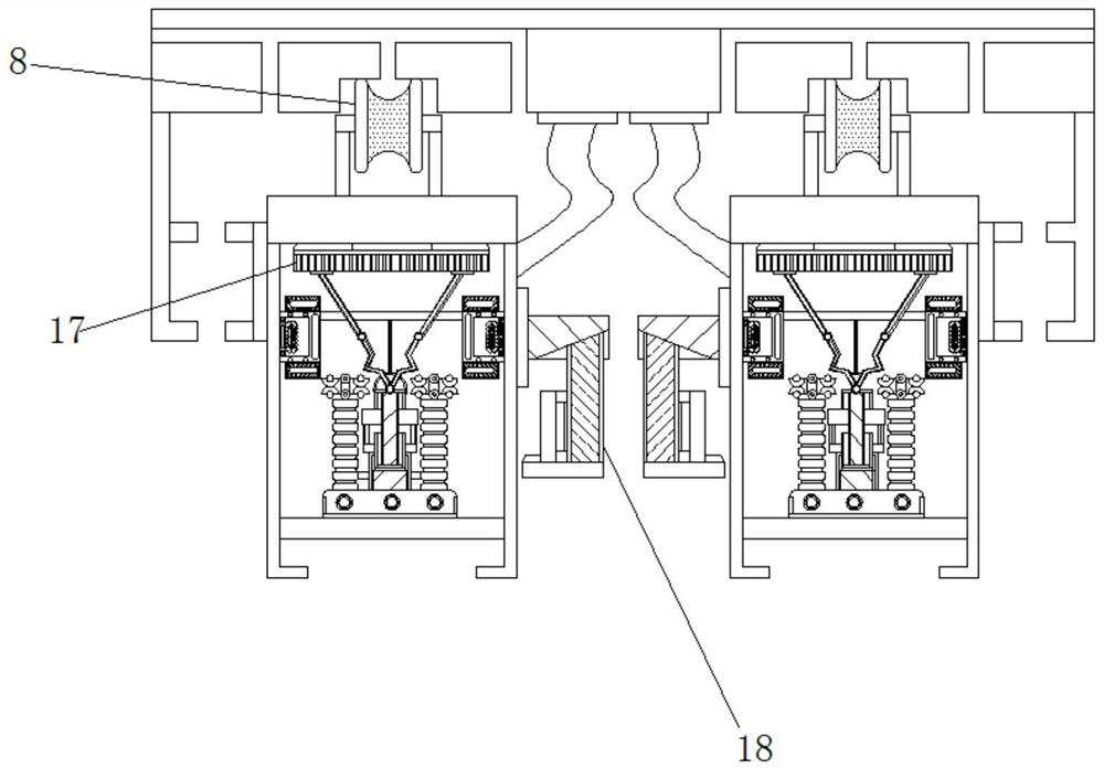 Intelligent sewage treatment equipment for realizing repeated purification by using movable rotating wheel