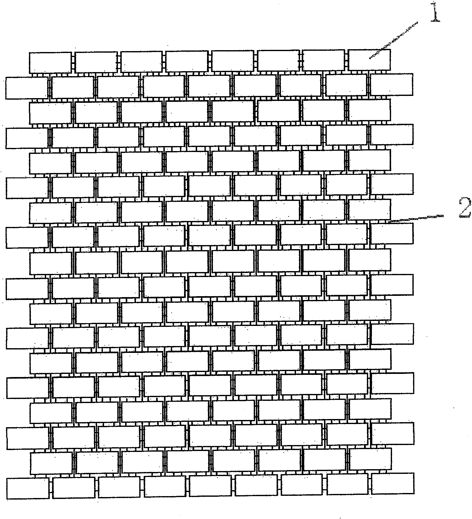 Bamboo mosaic and manufacturing method thereof