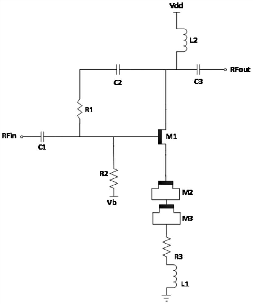 Low noise amplifier circuit with high input dynamic range